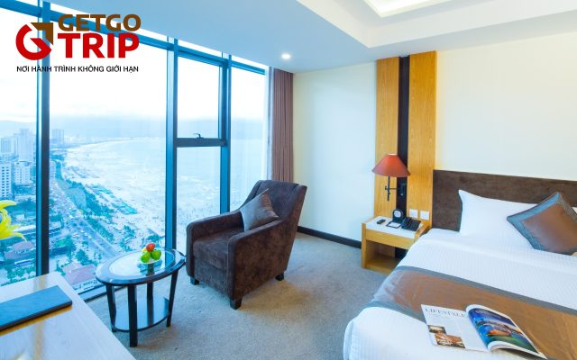 Mường Thanh Luxury Đà Nẵng - Hạng phòng Deluxe King View Thành phố