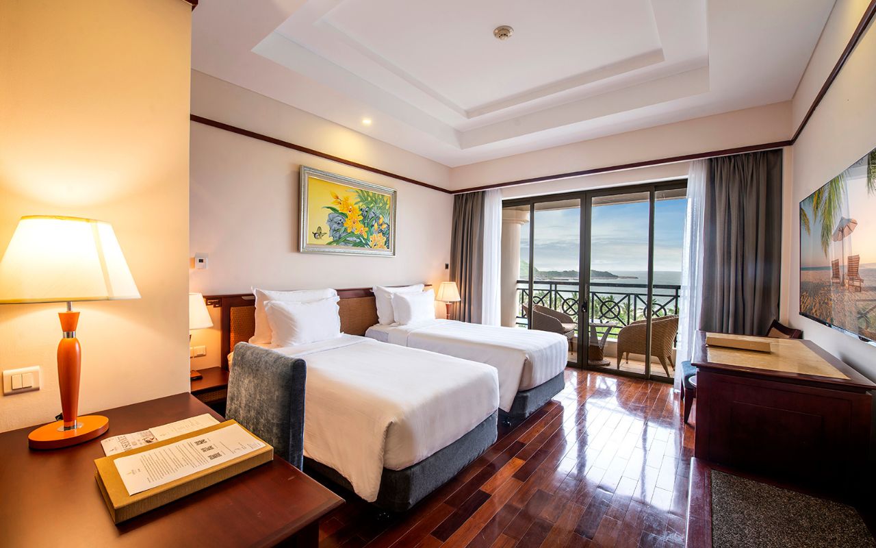 Vinpearl Resort Nha Trang - Deluxe Hướng Biển 2 Giường Đơn