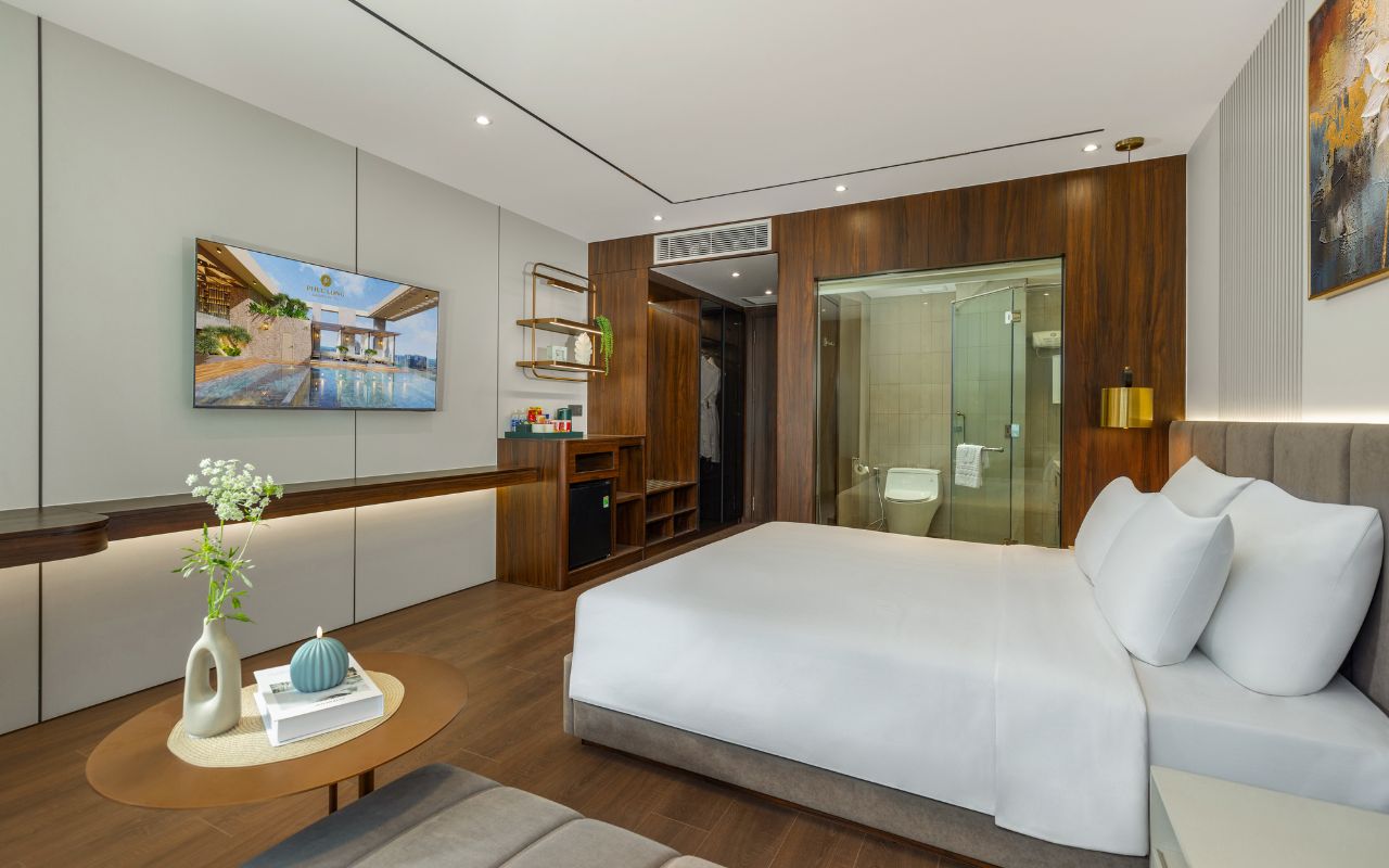 Khách sạn Phúc Long Luxury - Deluxe Room Double