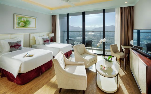 Vinpearl Beachfront Nha Trang - Studio Hướng Thành Phố 2 Giường Đơn
